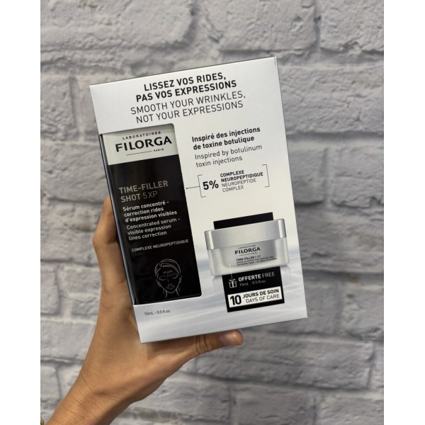 Filorga time filler shot + 15 ml time filler crema