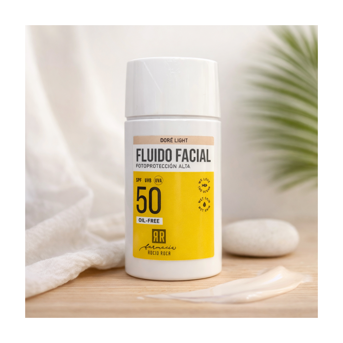 FLUIDO FACIAL OIL-FREE COLOR DORE LIGHT SPF 50...