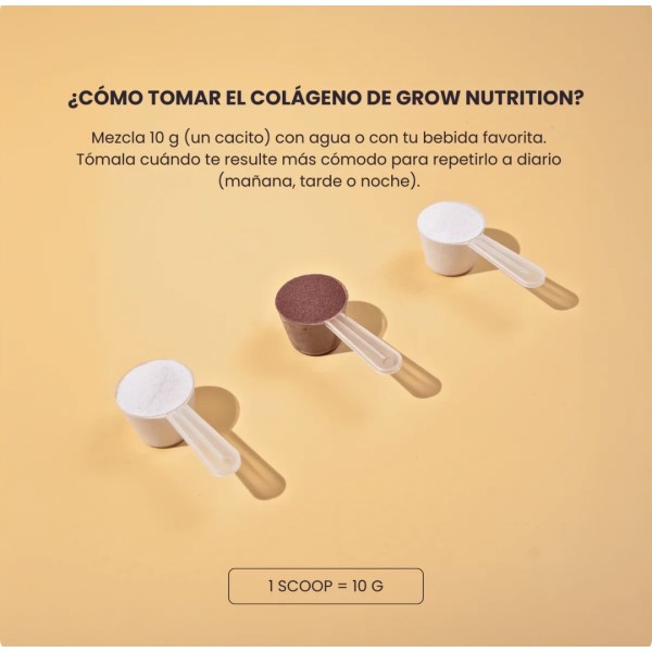 Grow Nutrition Colágeno Chocolate salado 300 gr