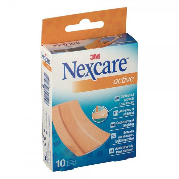 NEXCARE ACTIVE STRIPS BANDA 10 X 6 CM 5 U