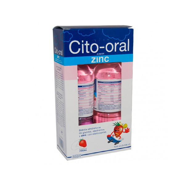 CITOORAL JUNIOR ZINC 500 ML 2 BOTELLAS