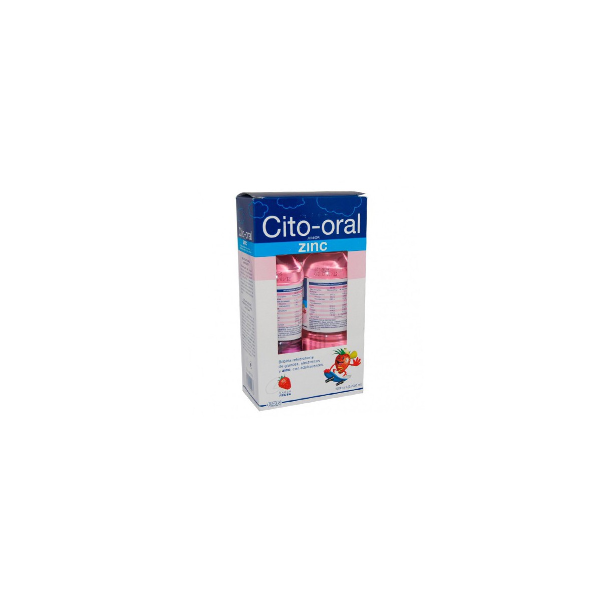 CITOORAL JUNIOR ZINC 500 ML 2 BOTELLAS