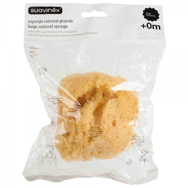 ESPONJA NATURAL GRANDE 1 UD SUAVINEX