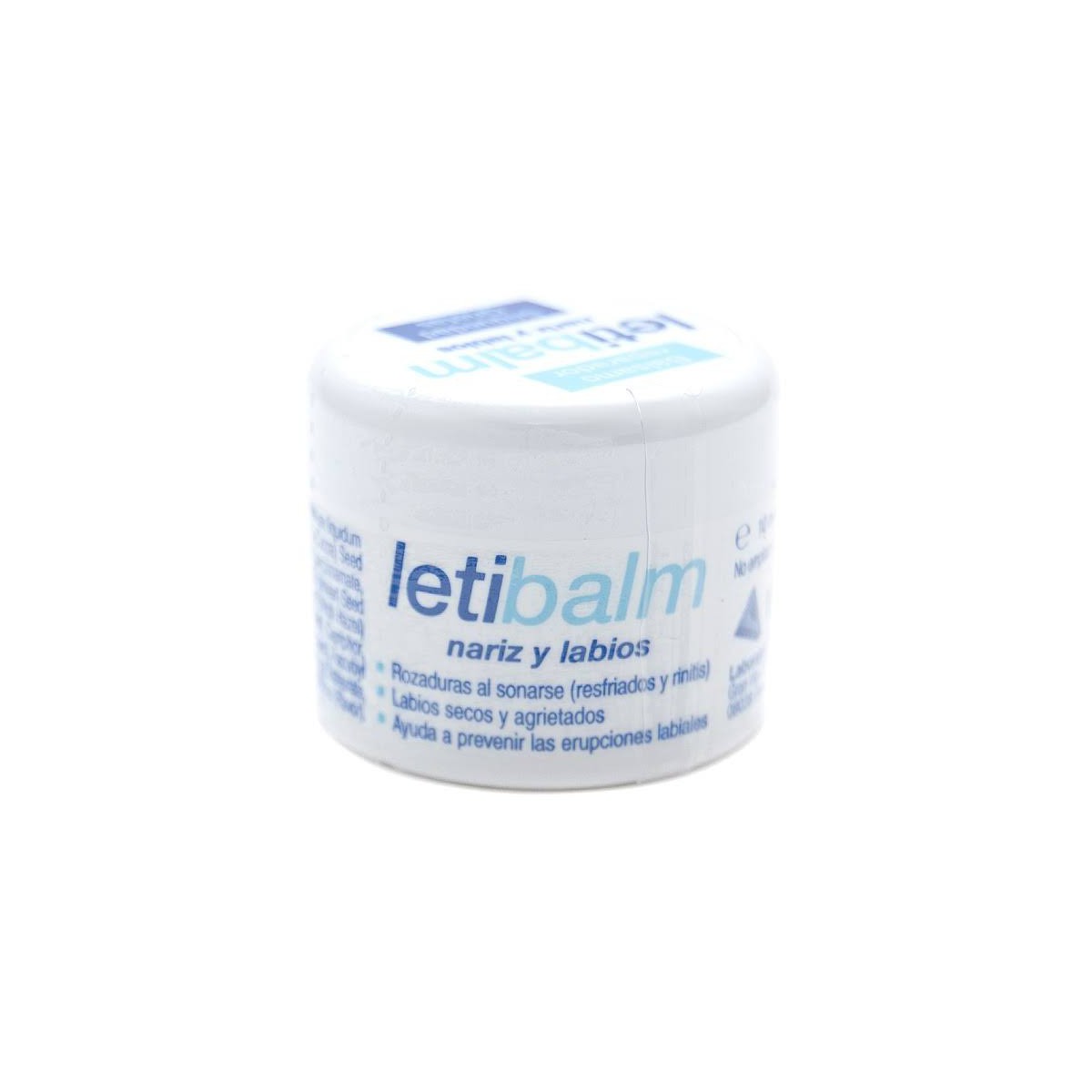 LETIBALM BÁLSAMO REPARADOR LABIOS Y NARIZ TARRO 10 ML